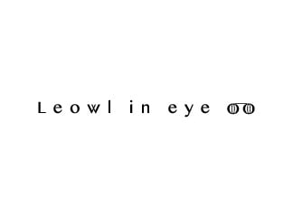 Leowl in eye logo